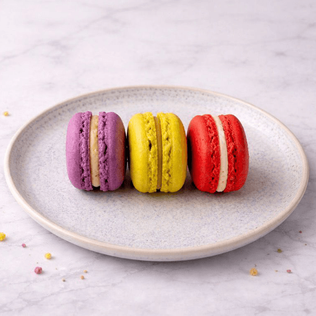 Macarons surtidos. - Selección de 3 macarons surtidos perfectos para compartir. en Le Grenier