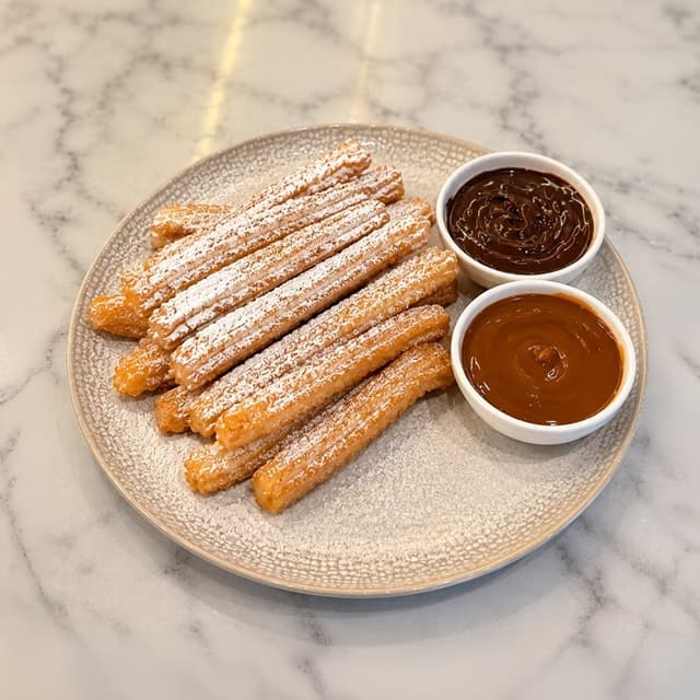 Churros 12 unidades - Doce churros artesanales, servidos calientes y listos para disfrutar. en Le Grenier